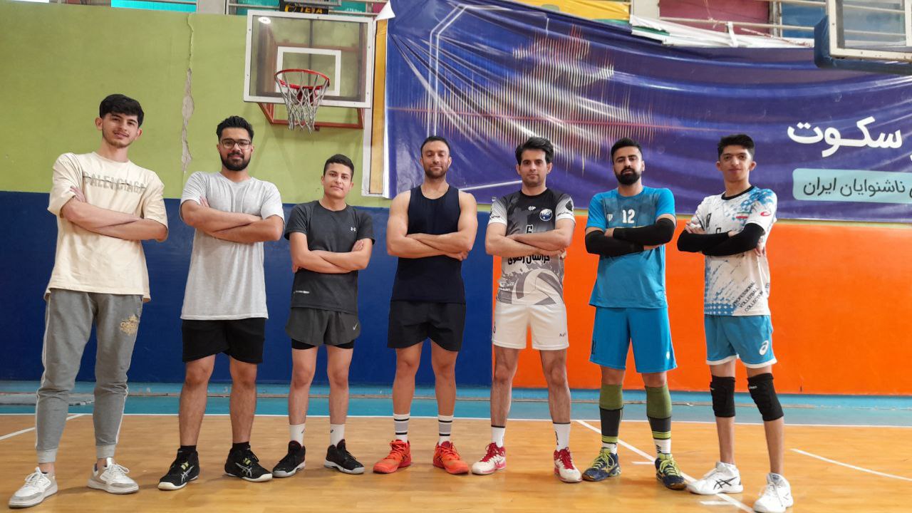 نمایندگان خراسان رضوی در اردوی آماده سازی تیم ملی والیبال ناشنوایان 